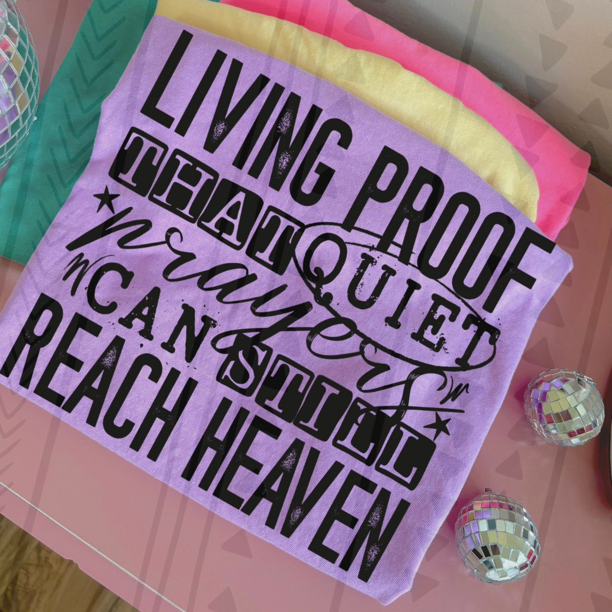 LIVING PROOF- DTF TRANSFER