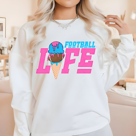 FOOTBALL LIFE DRIP - DTF TRANSFER