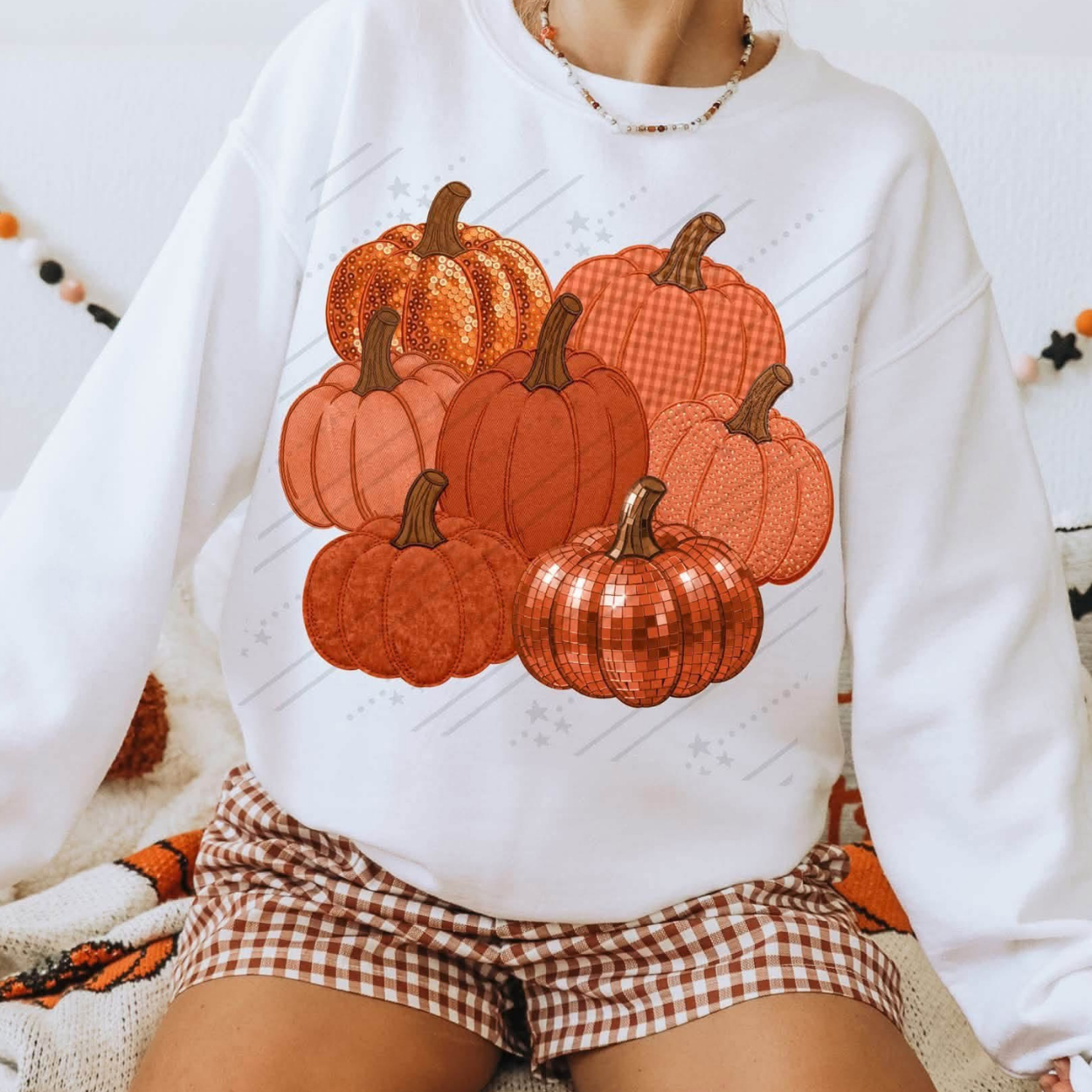 PUMPKIN CLUSTER - DTF TRANSFER