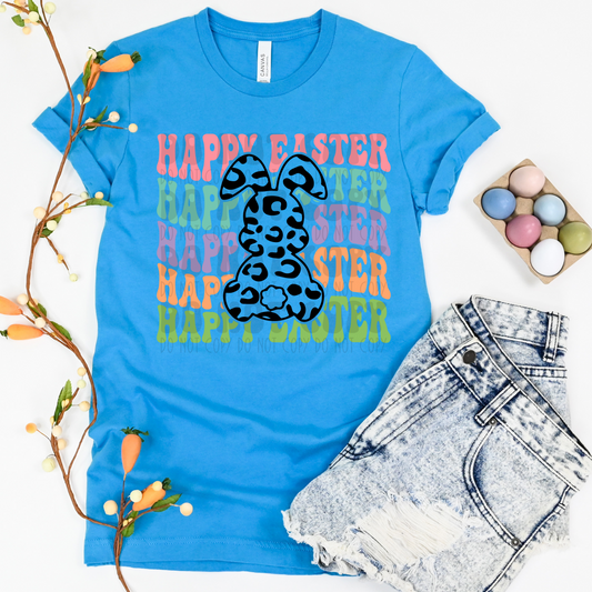 HAPPY EASTER STACKED NO DISTRESS - DTF TRANSFER