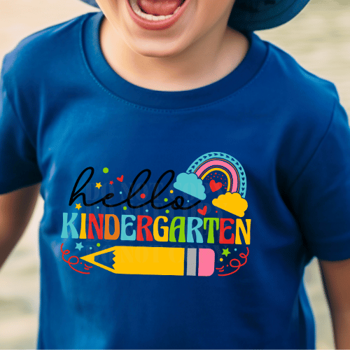 HELLO KINDERGARTEN - DTF TRANSFER