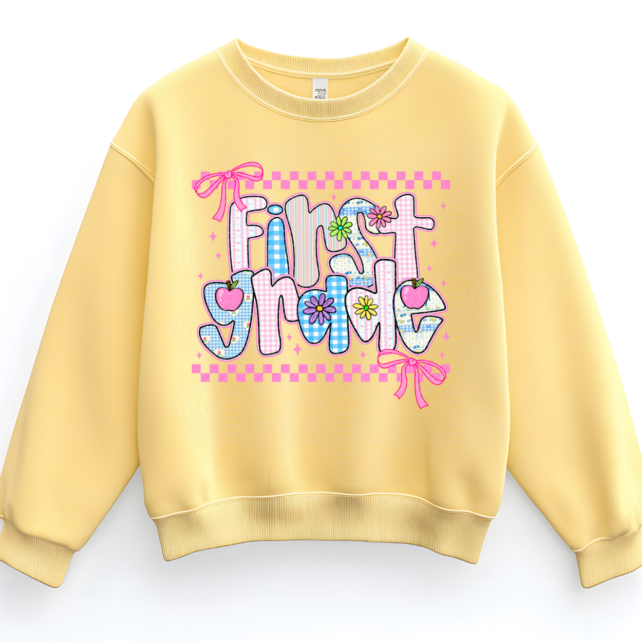 FIRST GRADE PINK - DTF TRANSFER