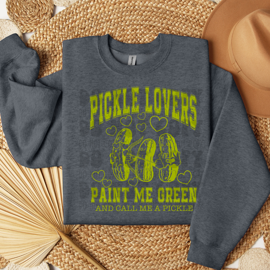 PICKLE LOVERS, OPEN HEART - DTF TRANSFER