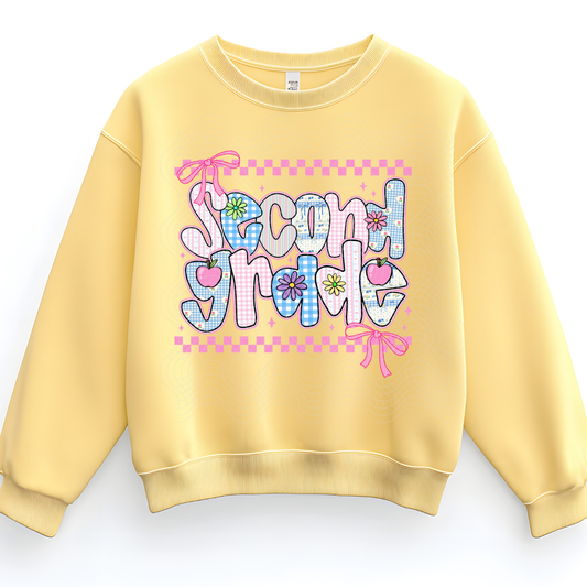 SECOND GRADE PINK - DTF TRANSFER