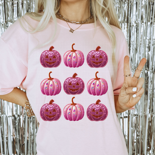 PINK PUMPKINS - DTF TRANSFER