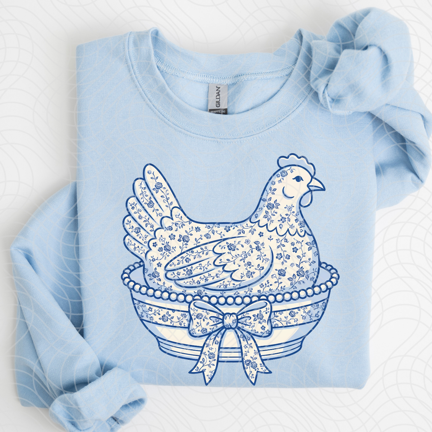 FLORAL ROOSTER - DTF TRANSFER