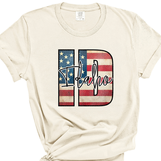 IDAHO FLAG - DTF TRANSFER