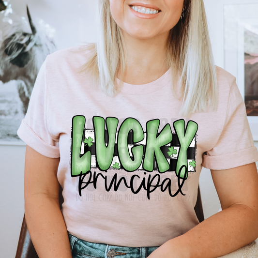 LUCKY PRINCIPAL - DTF TRANSFER