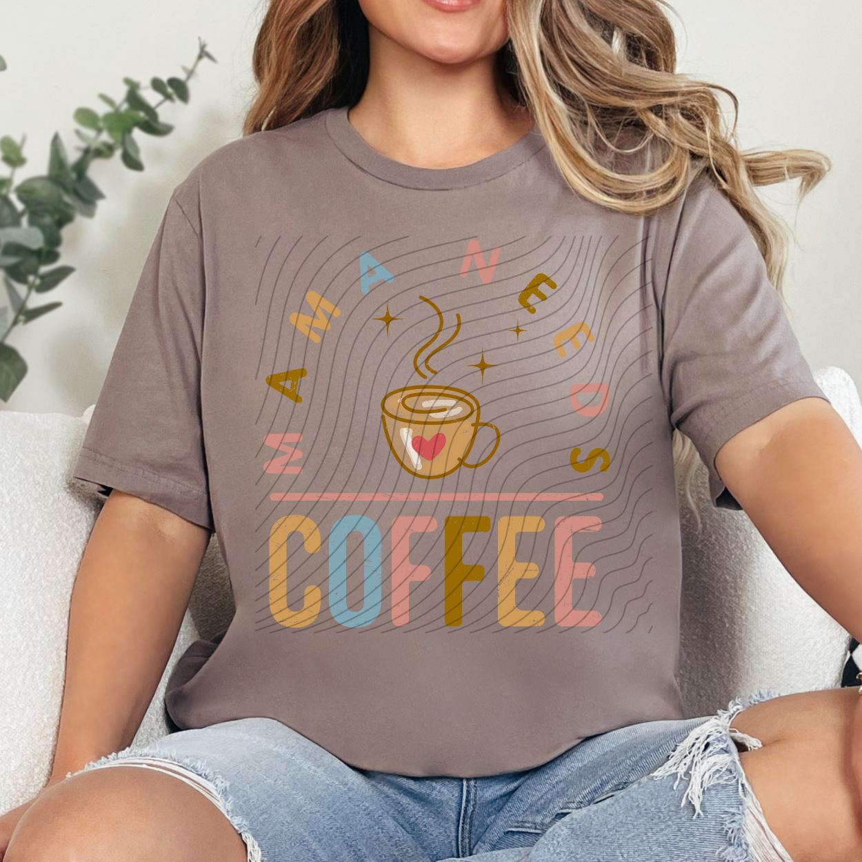 MAMA NEEDS COFFEE - DTF TRANSFER
