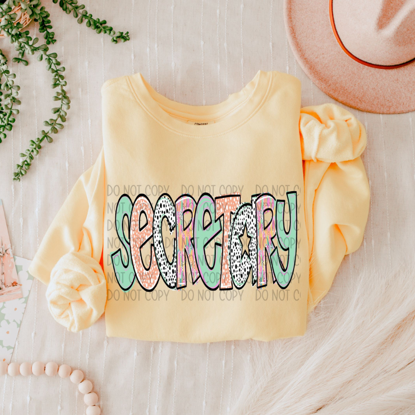 SECRETARY - DTF TRANSFER