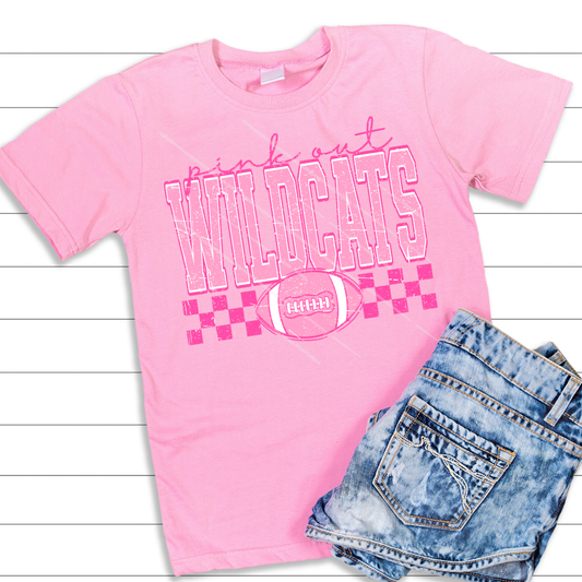 PINK OUT WILDCATS - DTF TRANSFER