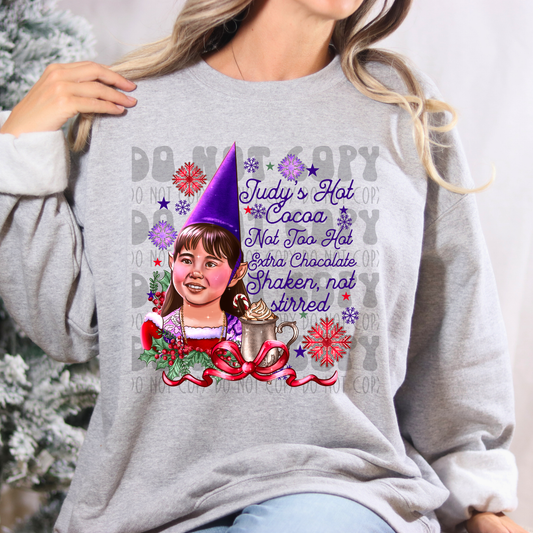 STORY GIRL COLOR SNOWFLAKES - DTF TRANSFER