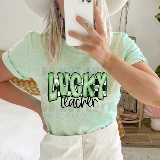LUCKY TEACHER - DTF TRANSFER