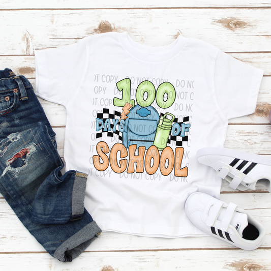 100 DAYS OF SCHOOL BOY - DTF TRANSFER