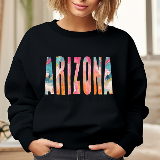 ARIZONA BRUSHSTROKES - DTF TRANSFER