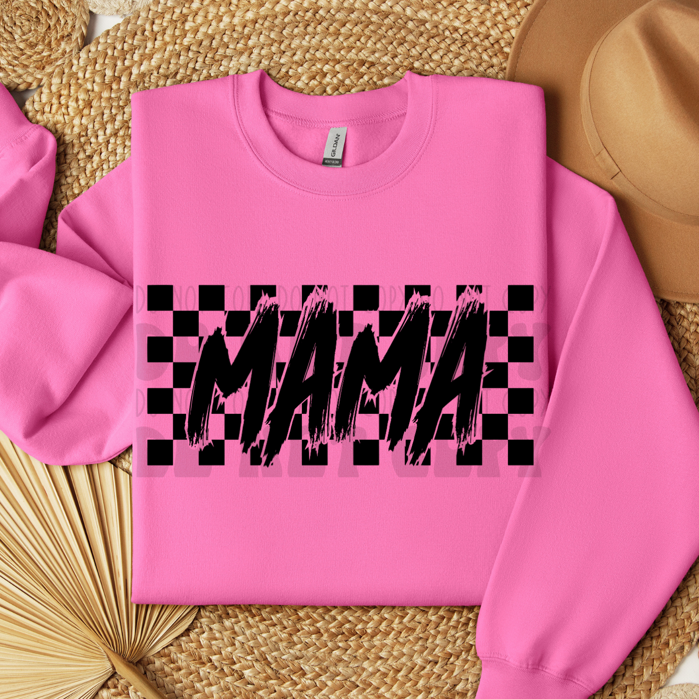 MAMA BRUSH STROKES - DTF TRANSFER