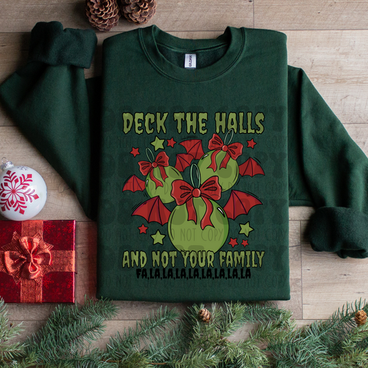 DECK THE HALLS BULBS - DTF TRANSFER