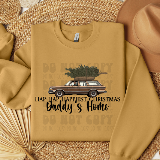 HAP HAP HAPPIEST CHRISTMAS - DTF TRANSFER