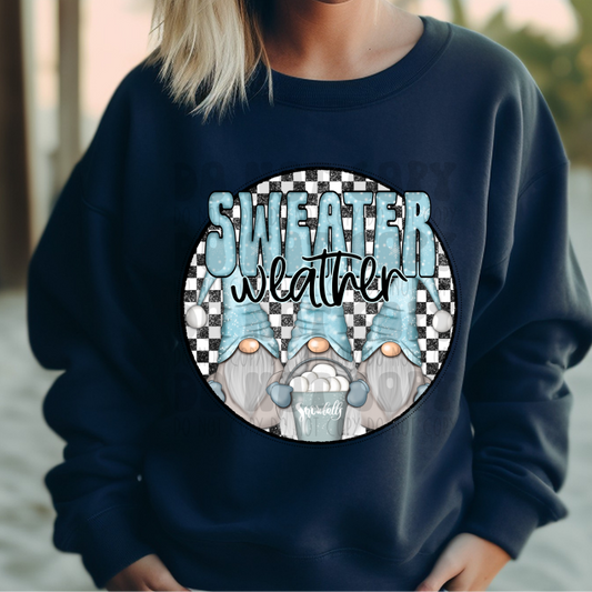 SWEATER WEATHER GNOMES - DTF TRANSFER