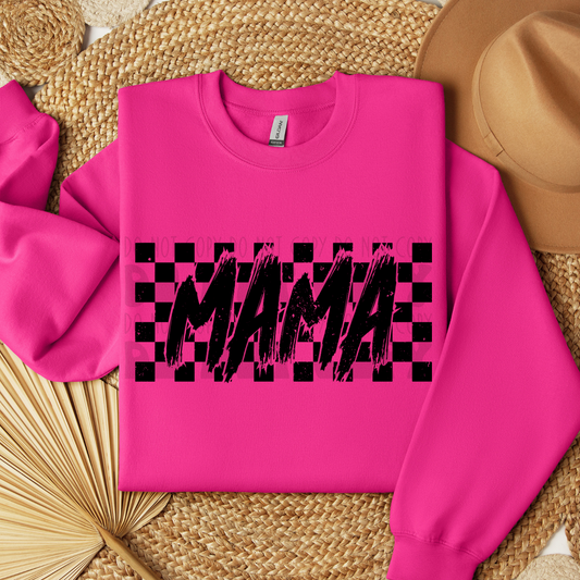 MAMA BRUSH STROKES DISTRESSED - DTF TRANSFER