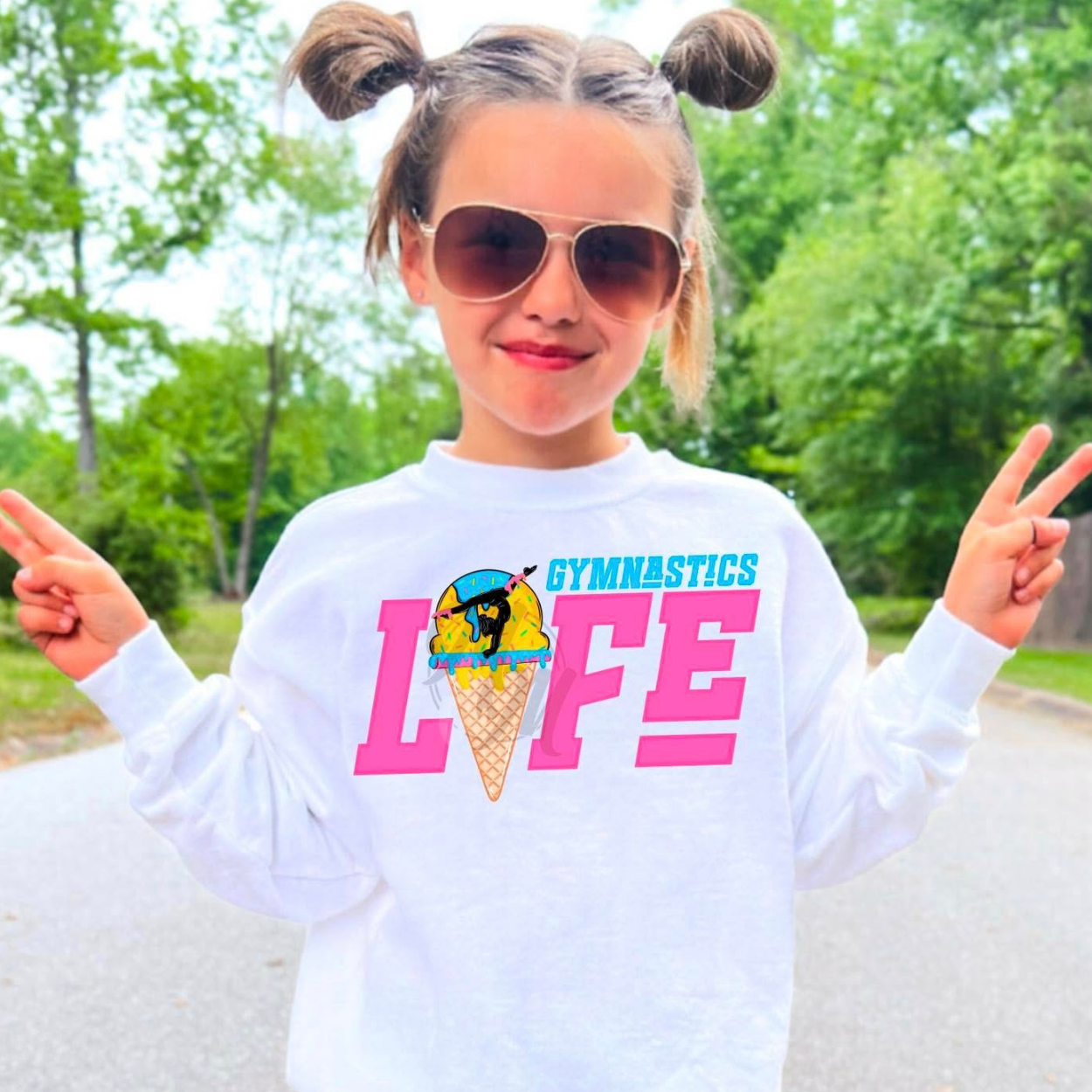 GYMNASTICS LIFE DRIP - DTF TRANSFER