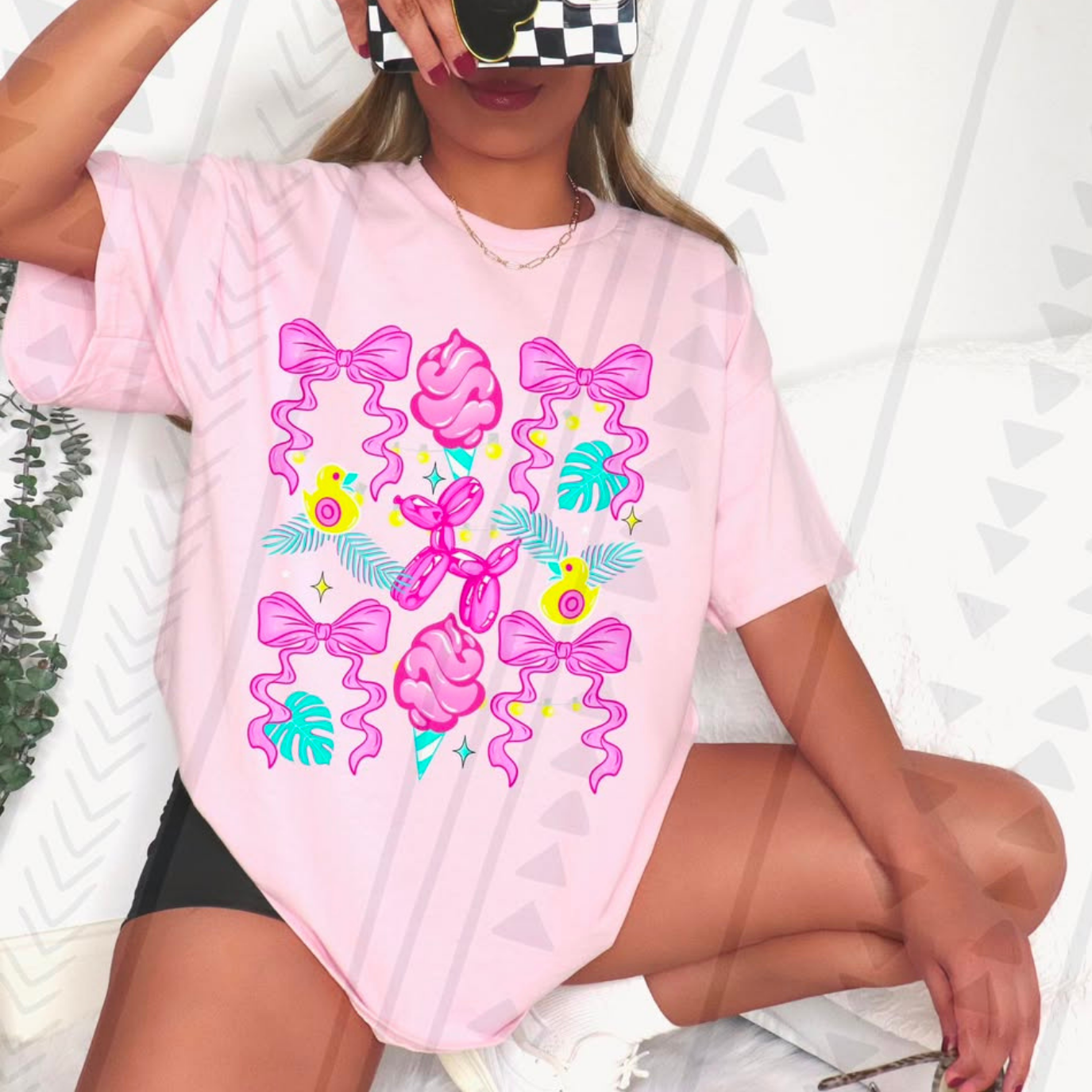 COTTON CANDY COLLAGE - DTF TRANSFER