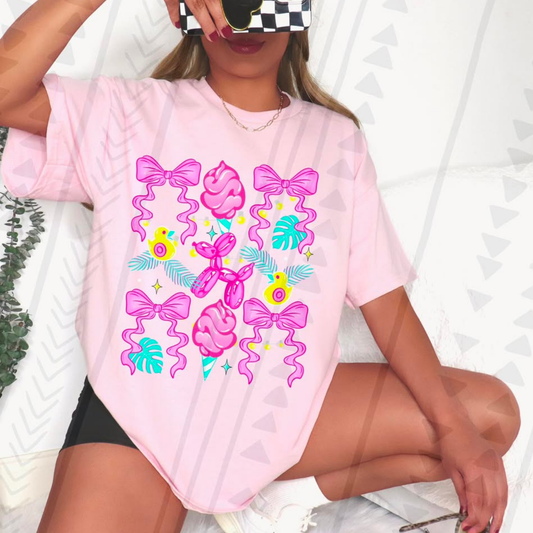 COTTON CANDY COLLAGE - DTF TRANSFER