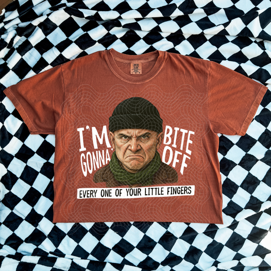 HARRY WHITE TEXT - DTF TRANSFER