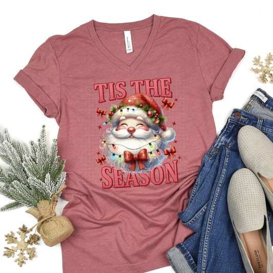 TIS THE SEASON SANTA - DTF TRANSFER