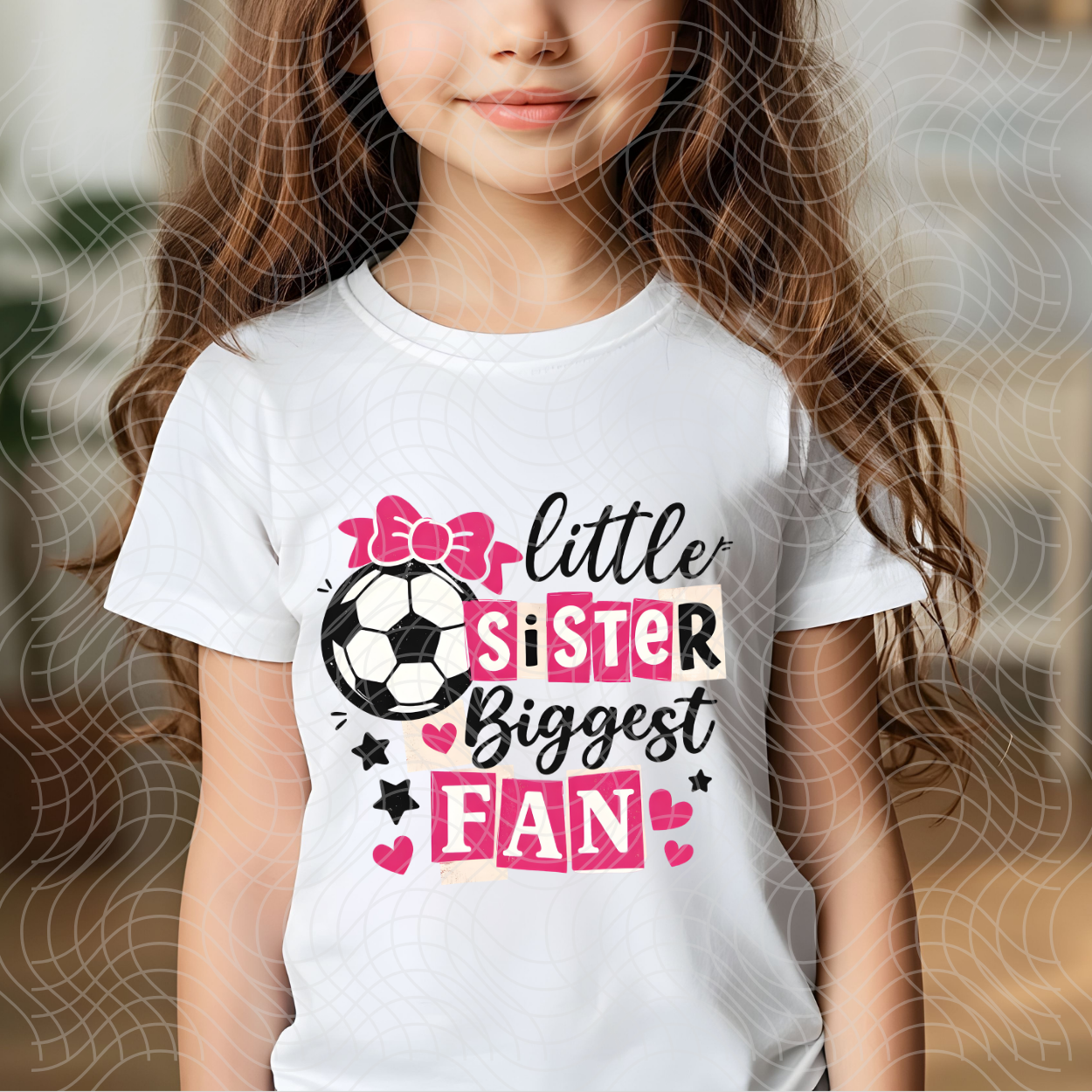 LITTLE SISTER, BIGGEST FAN - SOCCER - DTF TRANSFER