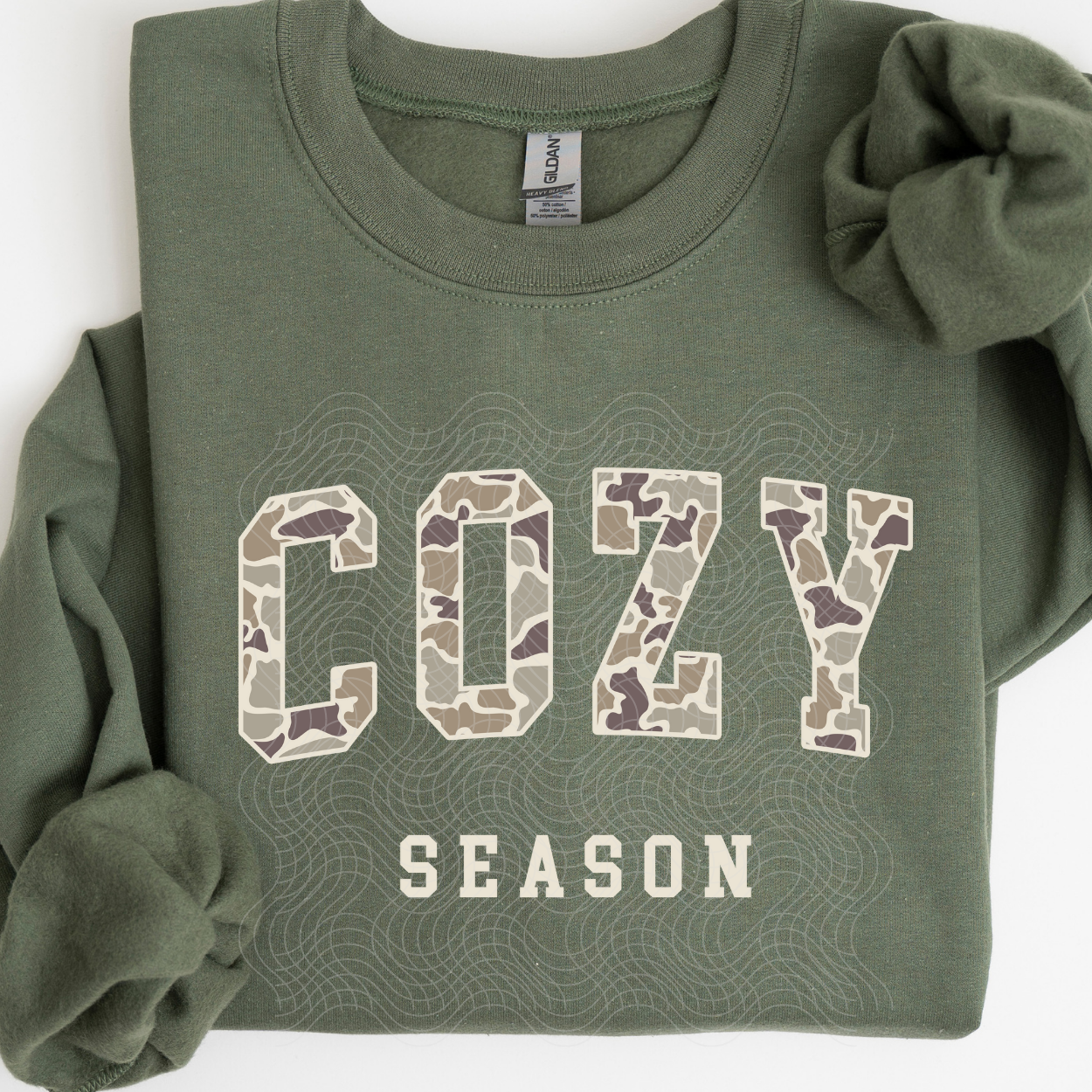 COZY SEASON CAMO - DTF TRANSFER