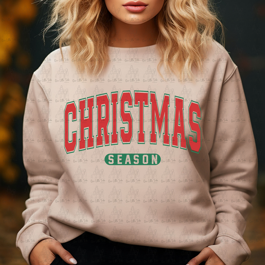 CHRISTMAS SEASON -NO DISTRESSING  - DTF TRANSFER