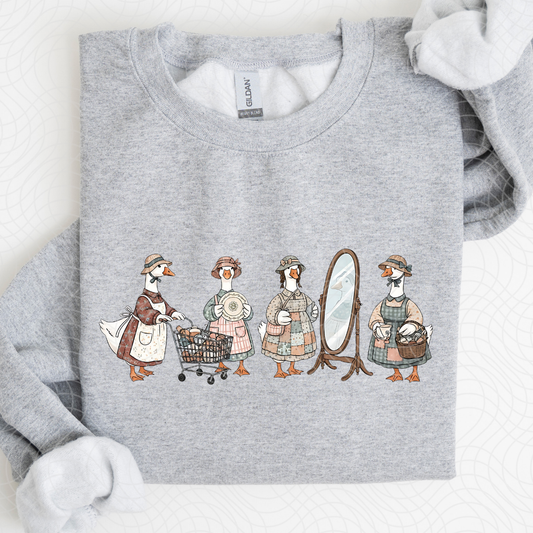 PLAID GOOSE - DTF TRANSFER