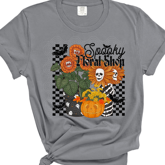 SPOOKY FLORAL SHOP - DTF TRANSFER