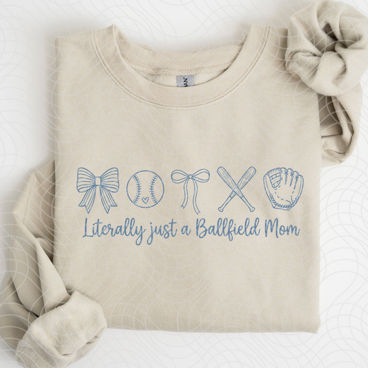 BALLFIELD MOM - DTF TRANSFER
