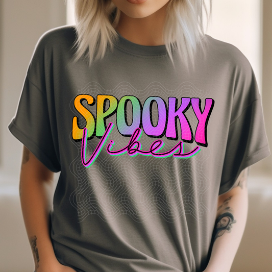 SPOOKY VIBES MULTI - DTF TRANSFER