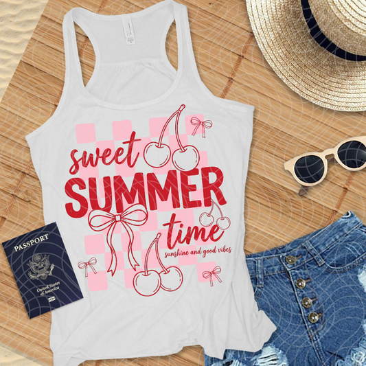 SUMMER CHERRY - DTF TRANSFER