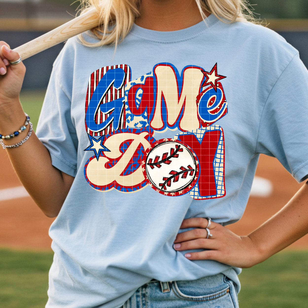 GAME DAY BASEBALL - DTF TRANSFER