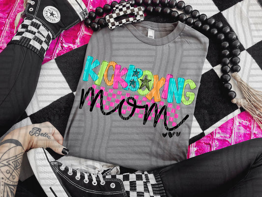KICKBOXING MOM - DTF TRANSFER