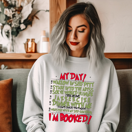 GREEN GUY SCHEDULE - DTF TRANSFER