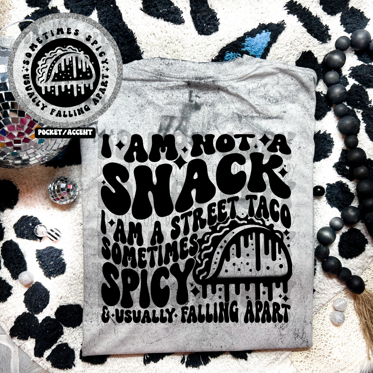 STREET TACO W/POCKET - DTF TRANSFER