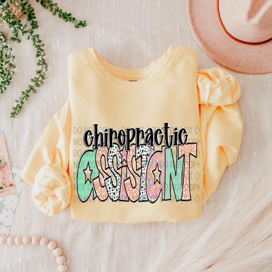 CHIROPRACTIC ASSISTANT - DTF TRANSFER