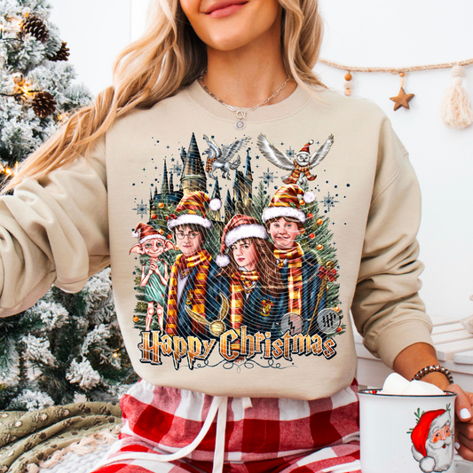 HP HAPPY CHRISTMAS - DTF TRANSFER