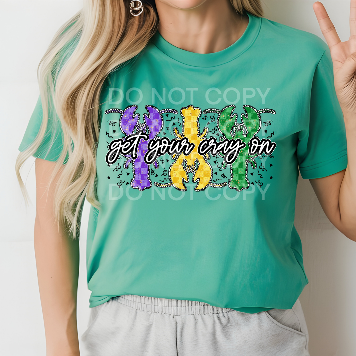 GET YOUR CRAZY ON - DTF TRANSFER