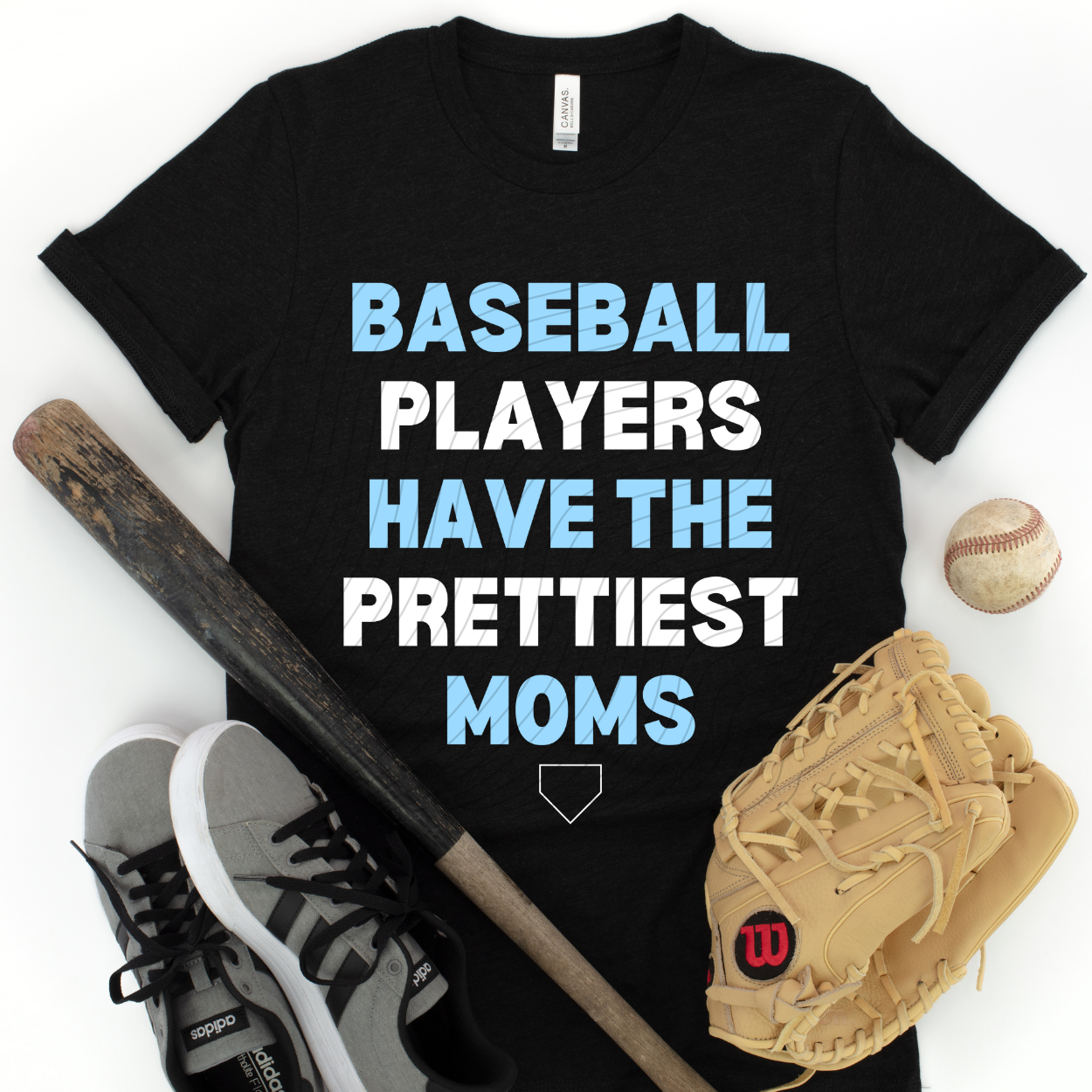 BASEBALL PLAYERS HAVE PRETTIEST MOMS - DTF TRANSFER