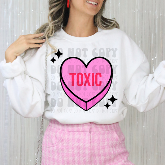 TOXIC HEART - DTF TRANSFER