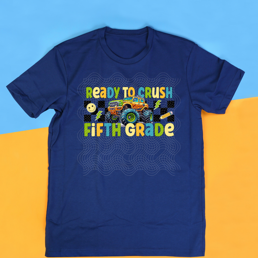 CRUSHING 5TH GRADE - DTF TRANSFER
