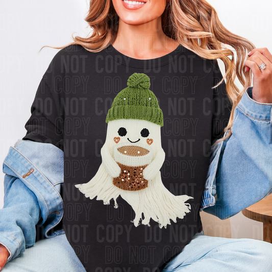 FAUX YARN GHOST - DTF TRANSFER