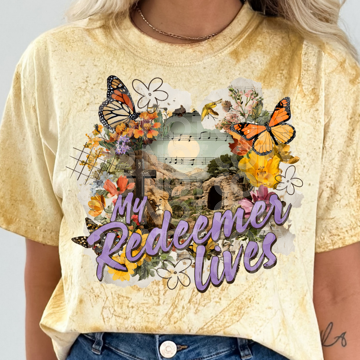 REDEEMER LIVES - DTF TRANSFER