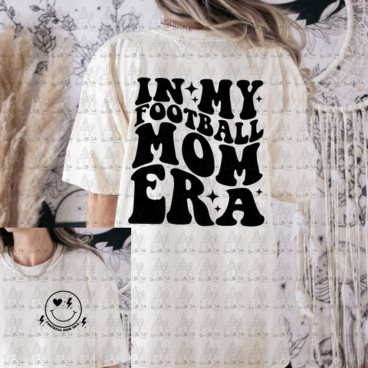 FOOTBALL MOM ERA W/ POCKET - NO DISTRESS - DTF TRANSFER